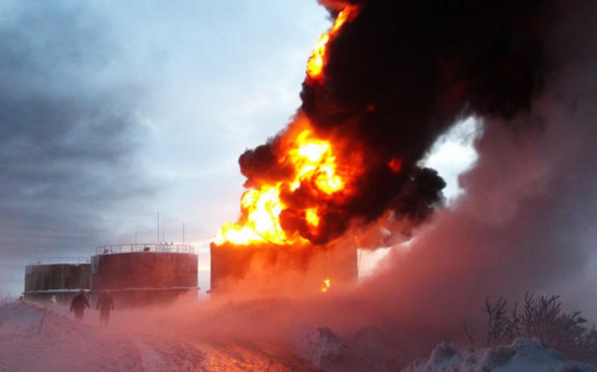 Fire hits Mozyr oil refinery