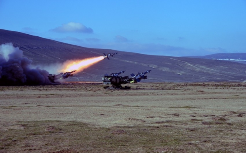 Live-fire exercises of Azerbaijani Air Defense Forces continue