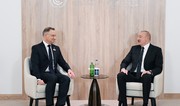 President Ilham Aliyev meets with President of Poland