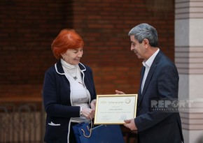 Горсовет Тбилиси наградил главу местного отделения Союза писателей Азербайджана