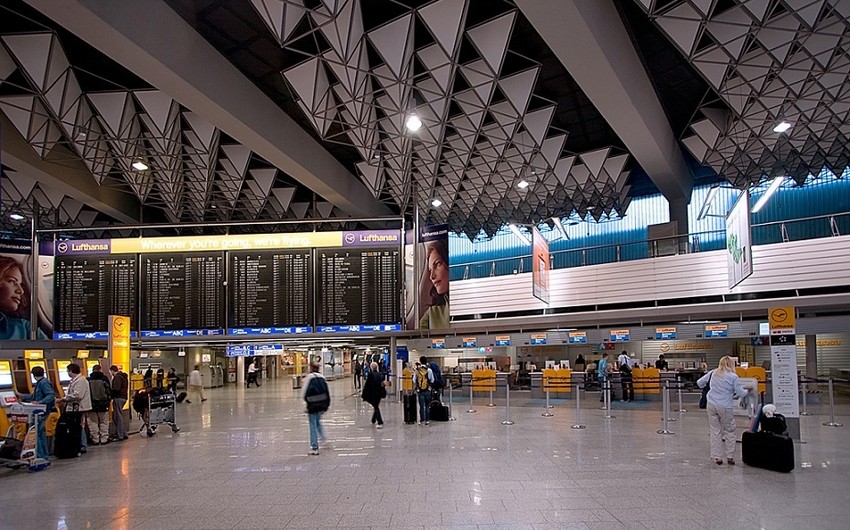 Frankfurt airport partially evacuated