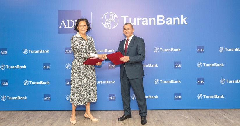 TuranBank ADB ilə ticarətin maliyyələşdirilməsi üzrə saziş imzalayıb