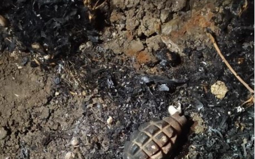 В Баку обнаружена ручная граната - ФОТО