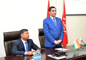 Indian Ambassador visits Baku Higher Oil School