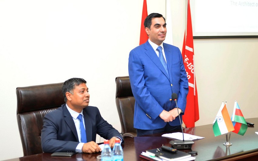 Indian Ambassador visits Baku Higher Oil School