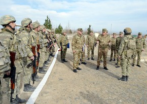 Chief of General Staff of Azerbaijan Army visits several military units stationed in Karabakh