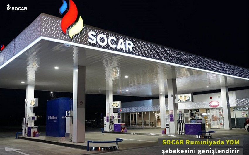 SOCAR-ın Rumıniyada 61 yanacaqdoldurma məntəqəsi fəaliyyət göstərir