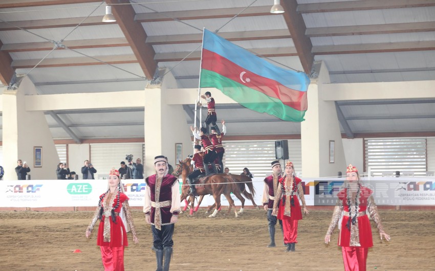 В Баку прошла церемония открытия Кубка президента по човгану