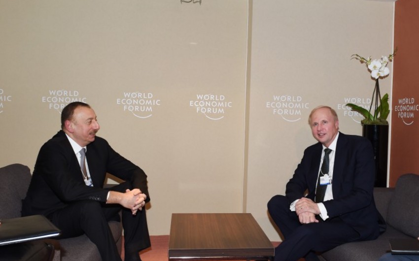 President Ilham Aliyev met the BP Group Chief Executive