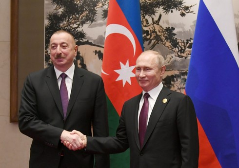 Ильхам Алиев поздравил Владимира Путина с победой правящей партии на выборах 