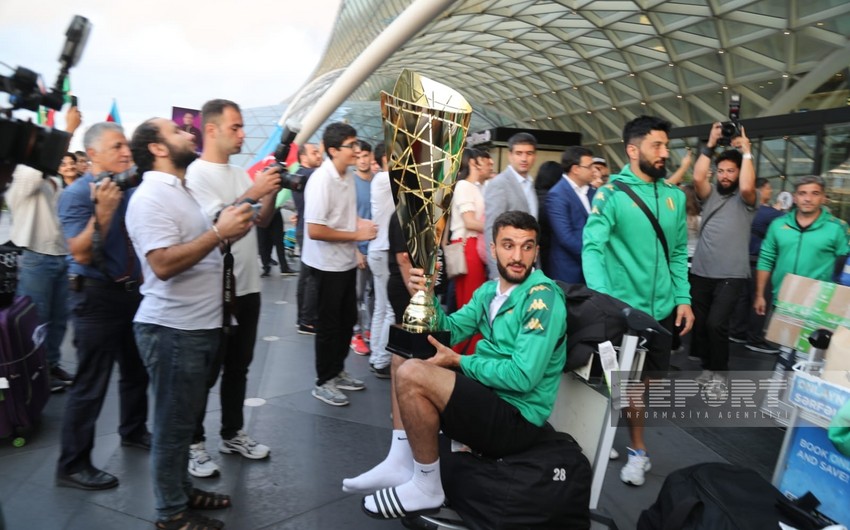 Çempionlar Liqasının qalibi olan “Birbaşa Bakı” Polşadan vətənə qayıdıb