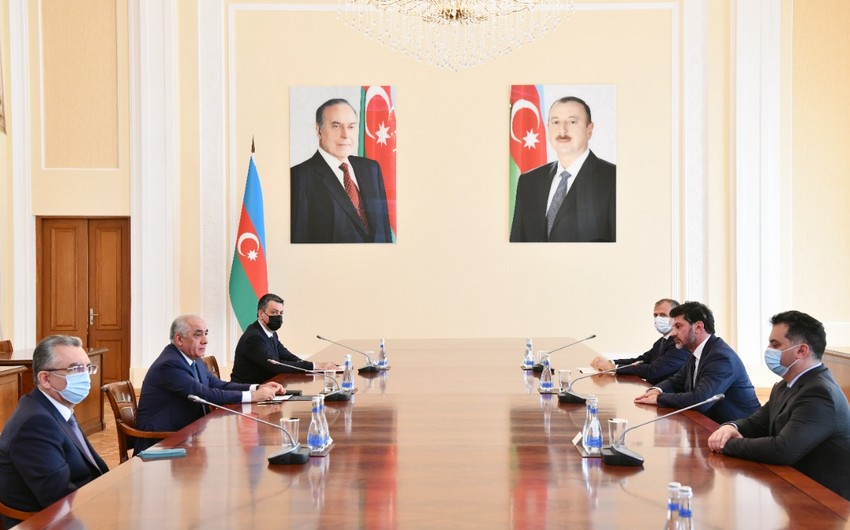 Премьер-министр Азербайджана встретился с мэром Тбилиси