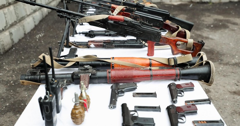 Названо количество оружия и боеприпасов, обнаруженных на освобожденных территориях за неделю