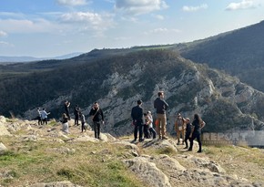 Travelers from 26 countries visit Jidir Duzu in Azerbaijan's Shusha