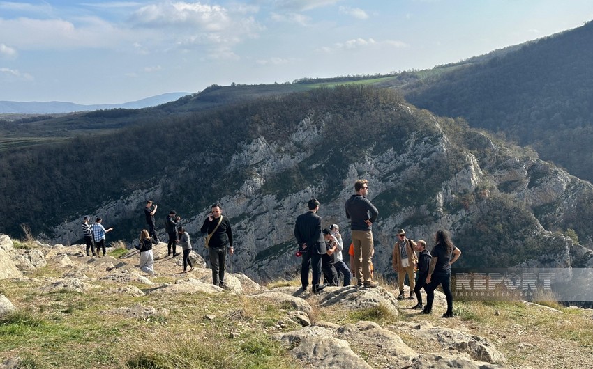 Travelers from 26 countries visit Jidir Duzu in Azerbaijan's Shusha