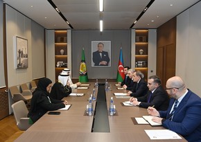Джейхун Байрамов встретился с генсеком Совета сотрудничества стран Персидского залива