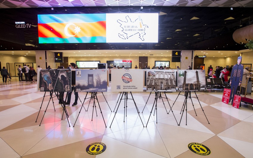 Фотовыставка Урбицид в Карабахе будет демонстрироваться в Международном аэропорту Гейдар Алиев