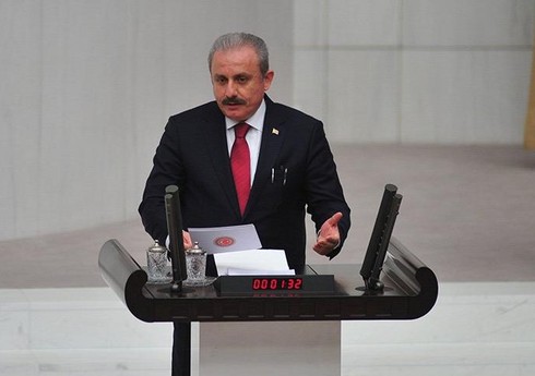 Председатель турецкого парламента поздравил членов Милли Меджлиса 