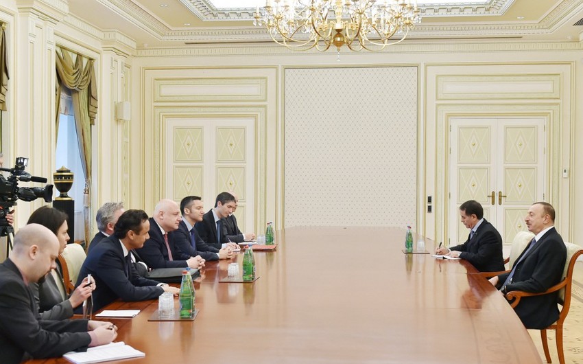 President Ilham Aliyev received a delegation of the OSCE Parliamentary Assembly