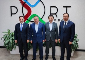 Baku Port, Kazakhstan Railway sign memorandum of cooperation