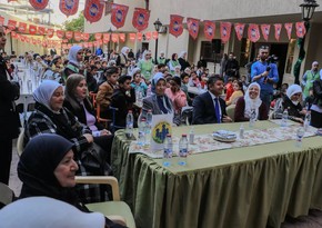 Azərbaycan səfirliyi Suriyada kimsəsiz uşaqlar üçün iftar süfrəsi təşkil edir