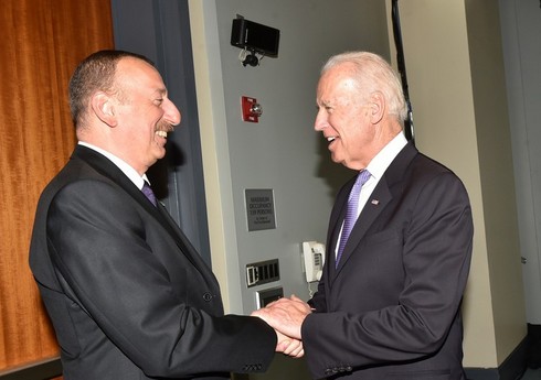 Джозеф Байден поздравил президента Азербайджана