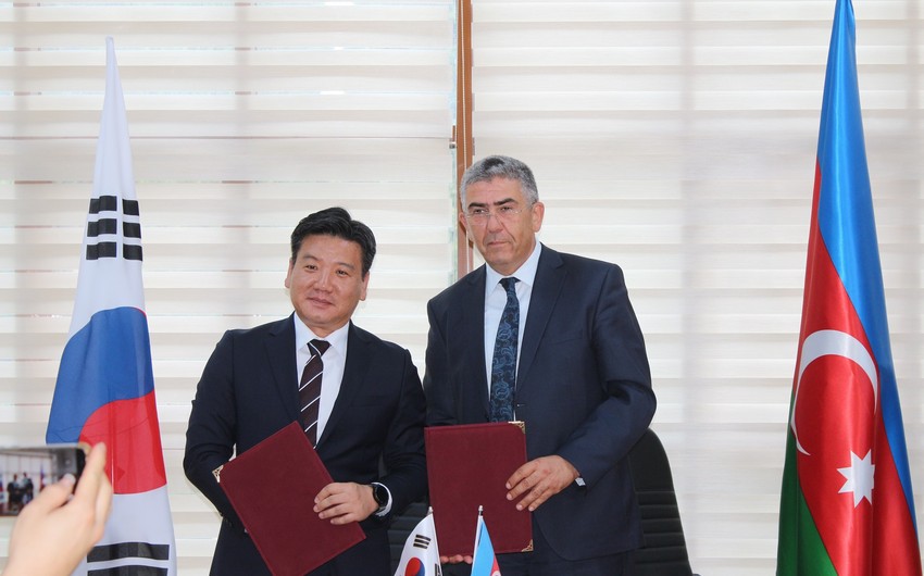 Azerbaijan signs memo of cooperation in 'smart agriculture' with South Korean companies