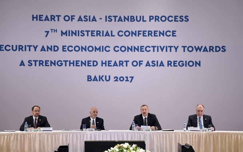 В Баку началась международная конференция с участием президентов Азербайджана и Афганистана