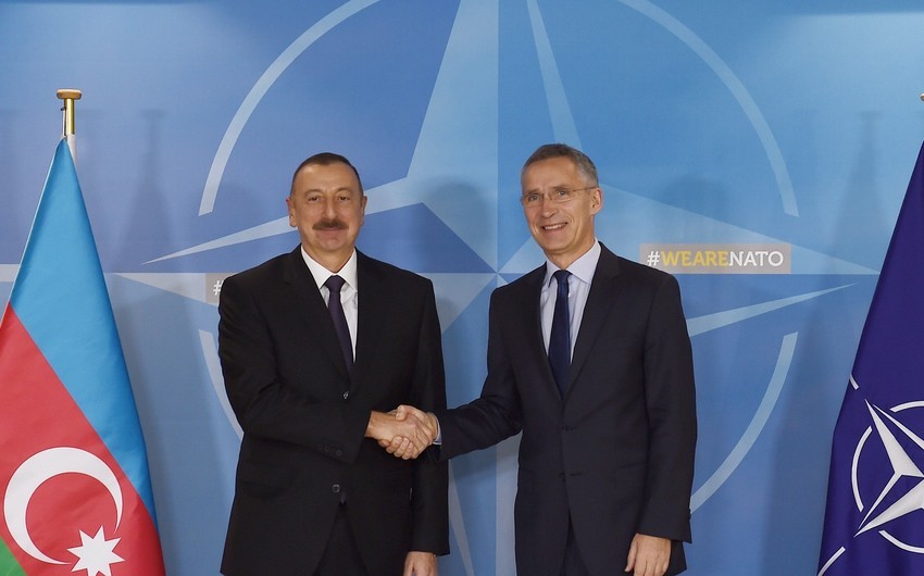 Сегодня президент Ильхам Алиев встретится с Генеральным секретарем НАТО