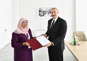 Исполнительный директор программы ООН по населенным пунктам поблагодарила Азербайджан