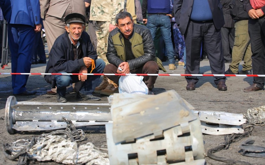 “Human Right Watch” Ermənistanın Bərdəyə kaset bombaları atdığını təsdiqlədi
