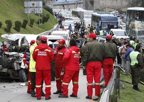 Boliviyada ağır yol qəzasında 13 nəfər ölüb