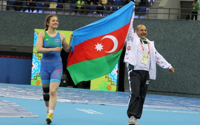 Azərbaycanın qadın güləşçisi Avropa çempionatında bürünc medal qazanıb