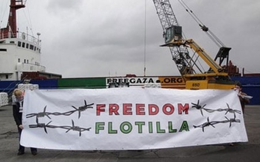 ​Первое судно Флотилии свободы отправилось в сторону Газы