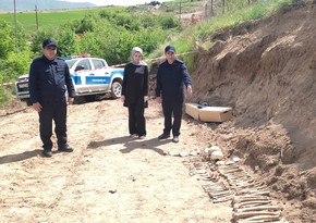 Mass grave discovered in Malibeyli village of liberated Khojaly