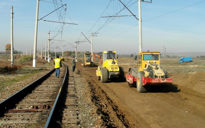 ​В Азербайджане начат капитальный ремонт железных дорог - ФОТО