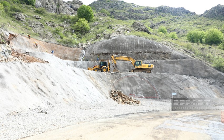 Construction of Khankandi-Shusha-Lachin highway to be completed next year