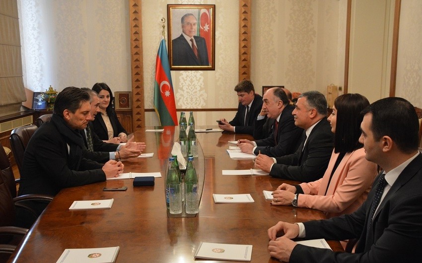 Azerbaijan's Foreign Minister receives head of Italian delegation to OSCE PA