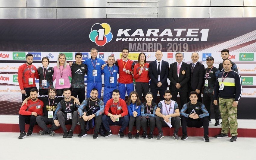 Azərbaycan karateçiləri Premyer Liqanın son mərhələsində 2 medal qazanıb