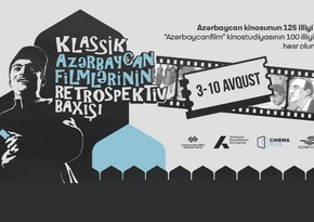 CinamaPlus to hold 'Retrospective viewing of classic Azerbaijani films' 