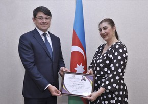 Fuad Muradov Azərbaycan-Küveyt Mədəniyyət və Dostluq Cəmiyyətinin sədri ilə görüşüb
