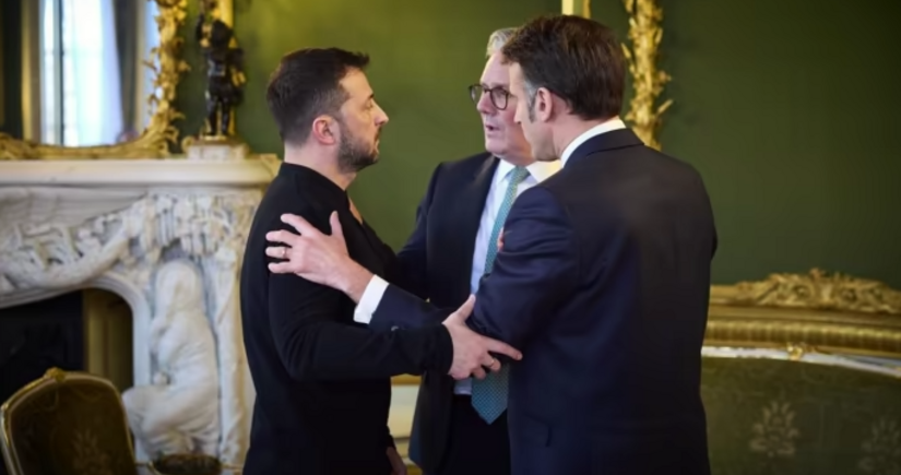 Fransa, Böyük Britaniya və Ukrayna liderləri Parisdə danışıqlar aparıblar