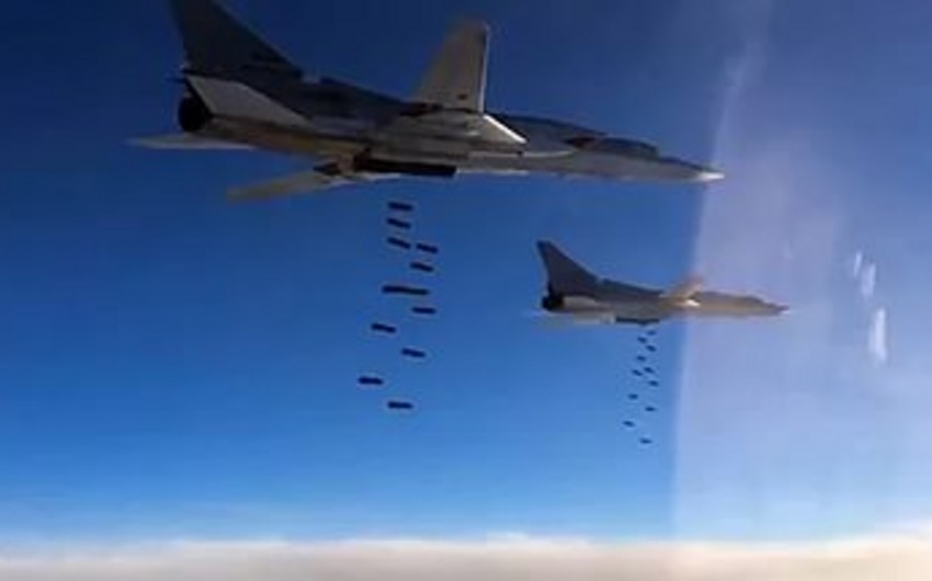 Rusiyanın altı uzaq bombardımançısı Suriyada İŞİD-ə zərbə endirib