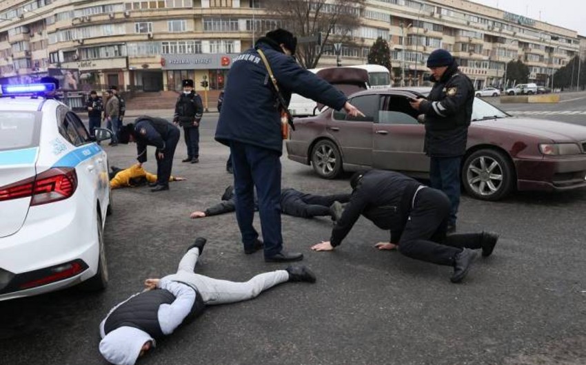 Almatıda qanunsuz aksiyaların 2 159 iştirakçısı saxlanılıb