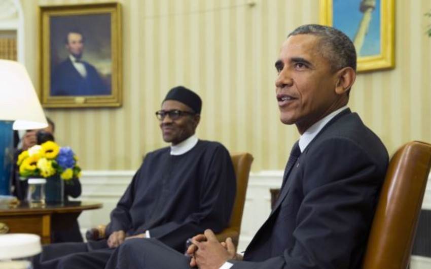 Obama Ağ Evdə Nigeriya prezidenti ilə görüşüb