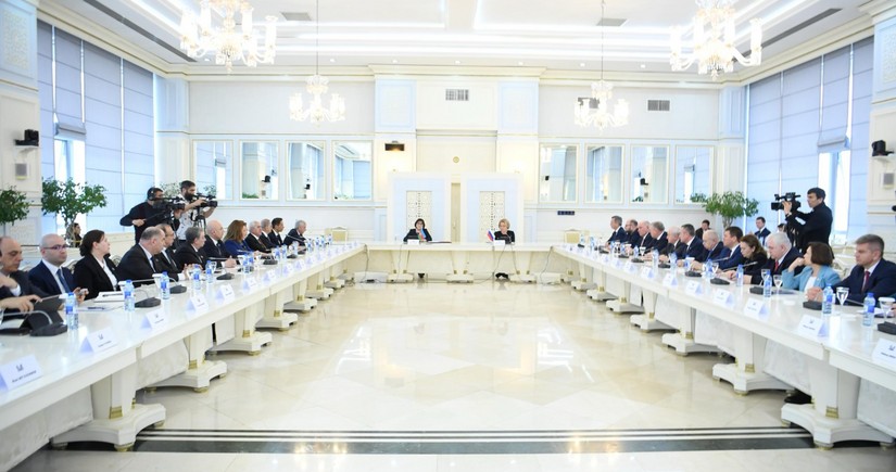 Milli Məclis və Rusiya Federal Məclisi Parlamentlərarası Əməkdaşlıq Komissiyasının növbəti iclası keçirilib