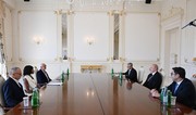 President Ilham Aliyev receives President and Chief Executive Officer, consultant of Formula 1, and British supermodel