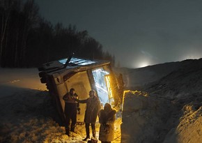 Rusiyada sərnişin avtobusu və yük maşını toqquşub, 11 nəfər xəsarət alıb