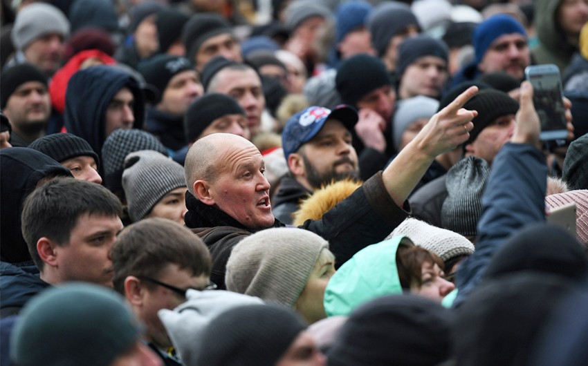 Rally held in Kemerovo demanding governor's resignation
