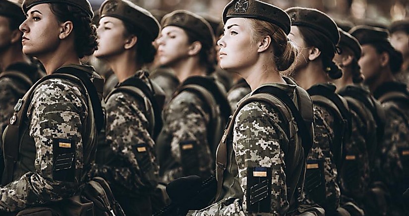 Ukraynanın müdafiəsinə 60 mindən çox qadın cəlb olunub